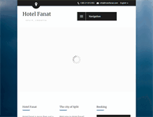 Tablet Screenshot of hotelfanat.com